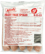 Jobe's Fruit Tree Fertilizer Spike [8-11-11], 5pk - Floral Acres Greenhouse & Garden Centre