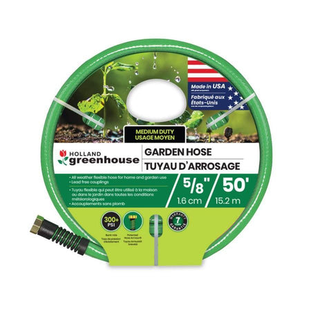 Hose, Medium Duty, 5/8in, 50ft - Floral Acres Greenhouse & Garden Centre