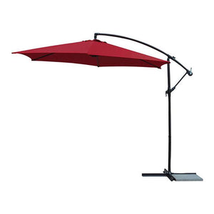 Umbrella, 10ft, Deluxe, Offset, Red