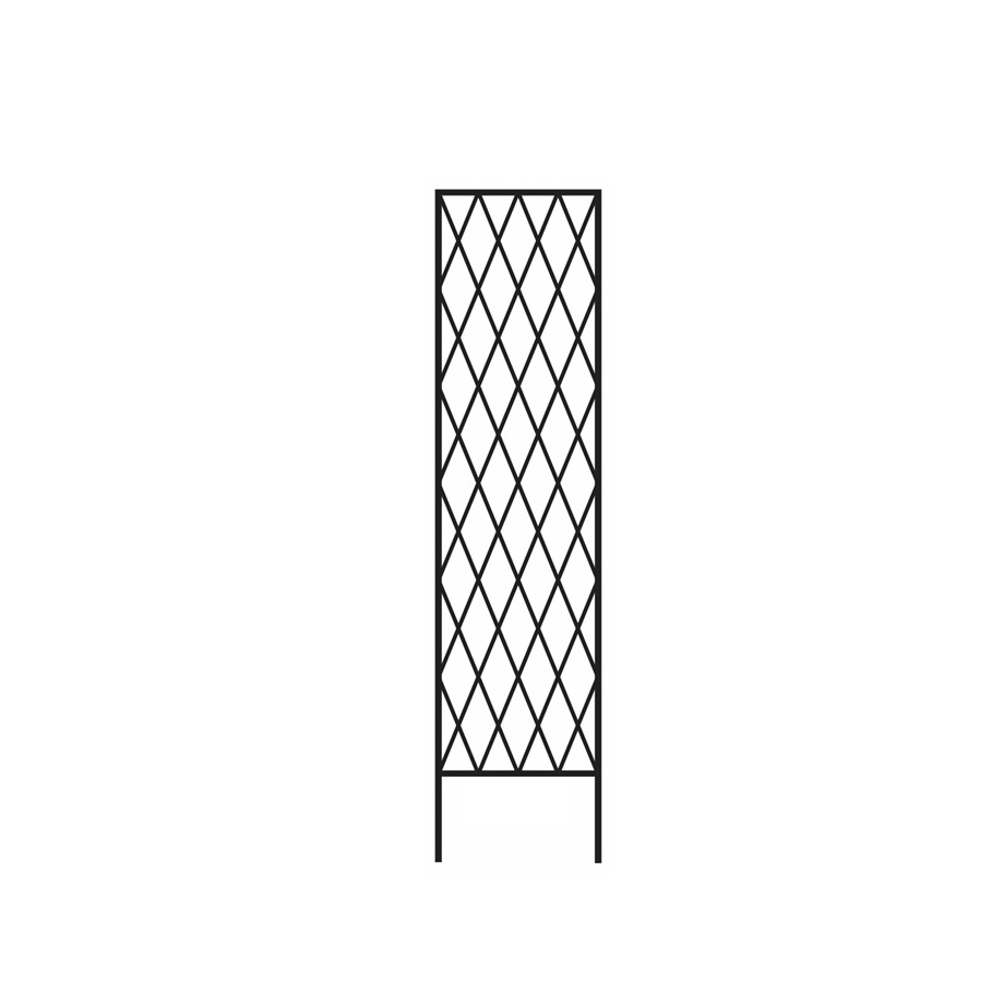 Diamond Trellis, Black, 72in - Floral Acres Greenhouse & Garden Centre