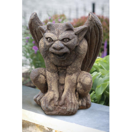 Sitting Jonas Gargoyle Statue - Floral Acres Greenhouse & Garden Centre