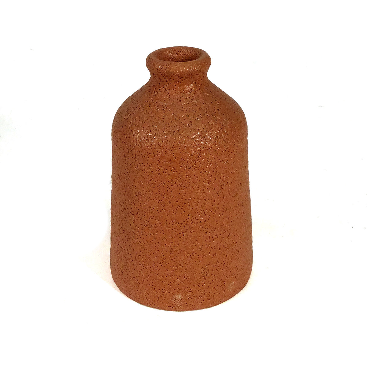 Stoneware Vase, 3.25in x 5in, Sienna