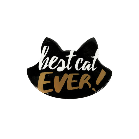 Pet-Themed Ref Magnet, Black/White
