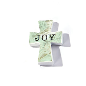 Mini Resin Cross Tokens with Assorted Sayings