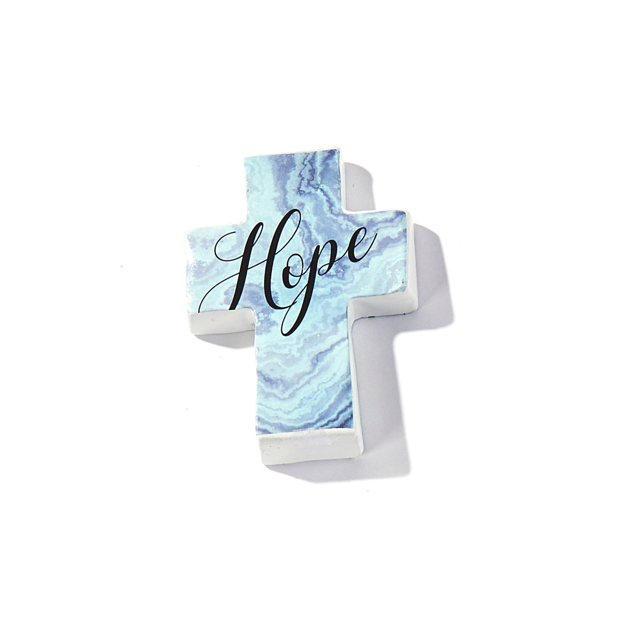Mini Resin Cross Tokens with Assorted Sayings