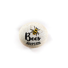 Load image into Gallery viewer, Stone Token, Resin, Bee Graphics, 2.5in
