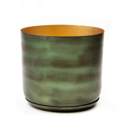 Pot & Saucer, 'Large Joe', 8in - Floral Acres Greenhouse & Garden Centre