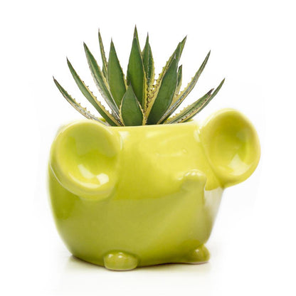 Pot, 4in, Mouse, Ceramic - Floral Acres Greenhouse & Garden Centre