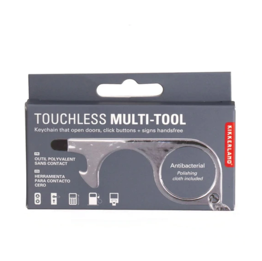 Touchless Multi-Tool Keychain, For Doors/Buttons - Floral Acres Greenhouse & Garden Centre