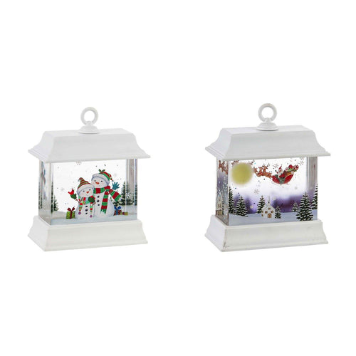 Decor, LED Mini Lantern Waterglobe, 4.5in - Floral Acres Greenhouse & Garden Centre