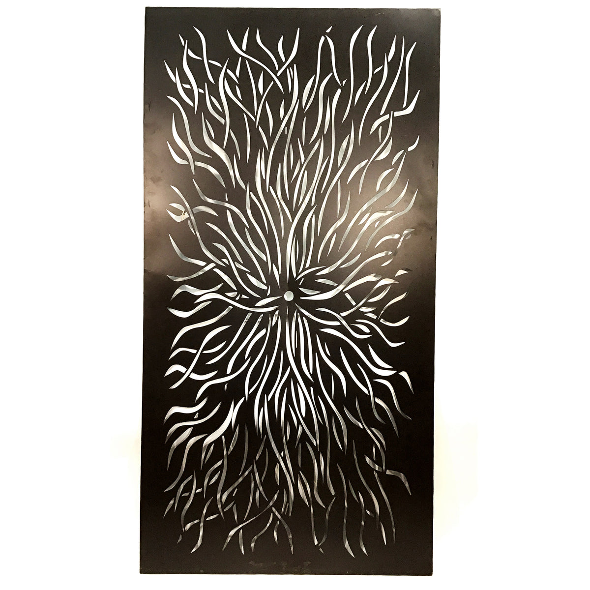 Decorative Metal Privacy Screen, Sunburst