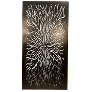 Decorative Metal Privacy Screen, Sunburst