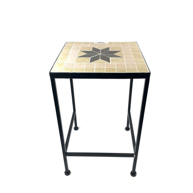 Square Mosaic Table/Plant Stand, Medium - Floral Acres Greenhouse & Garden Centre