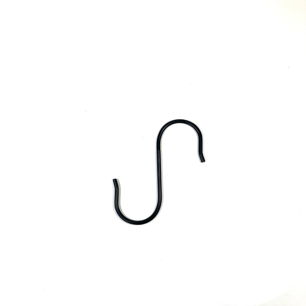Metal Extension Hook, Black, 6in