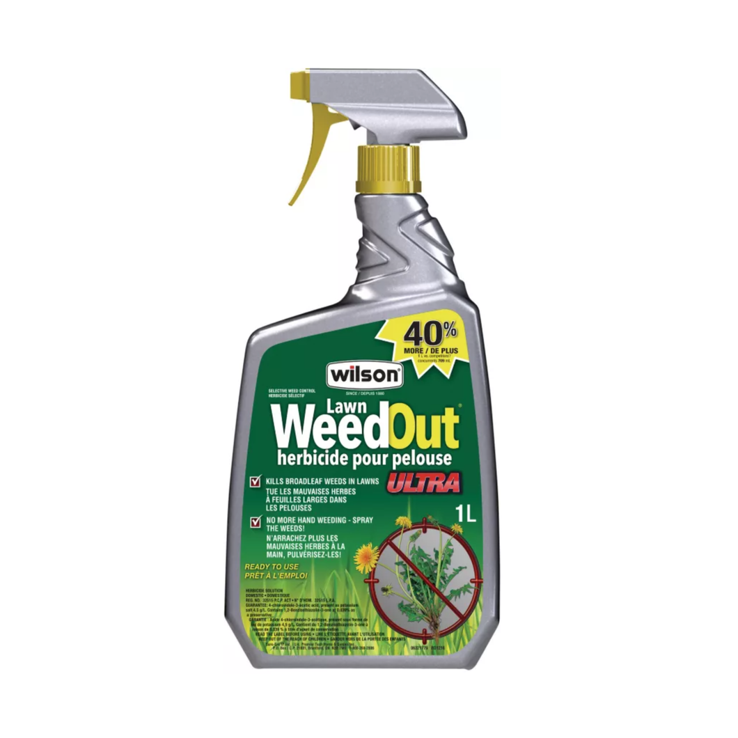 Wilson, Lawn WeedOut Ultra, 1L - Floral Acres Greenhouse & Garden Centre