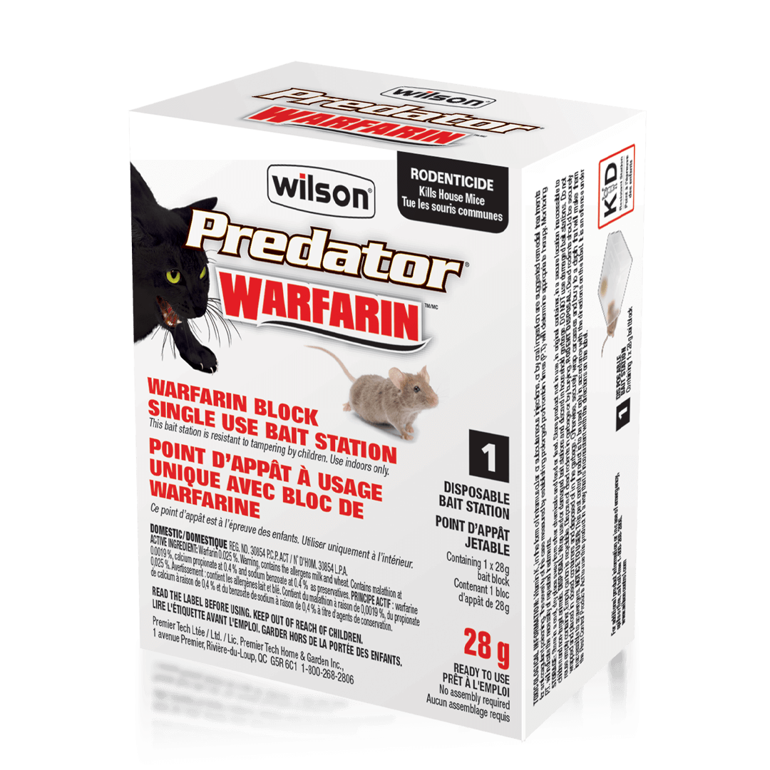 Wilson, Warfarin Station, Prefilled, 28g - Floral Acres Greenhouse & Garden Centre