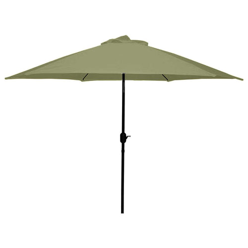 Umbrella, 9ft, Crank, Olive - Floral Acres Greenhouse & Garden Centre
