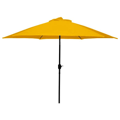 Umbrella, 9ft, Crank, Marigold - Floral Acres Greenhouse & Garden Centre