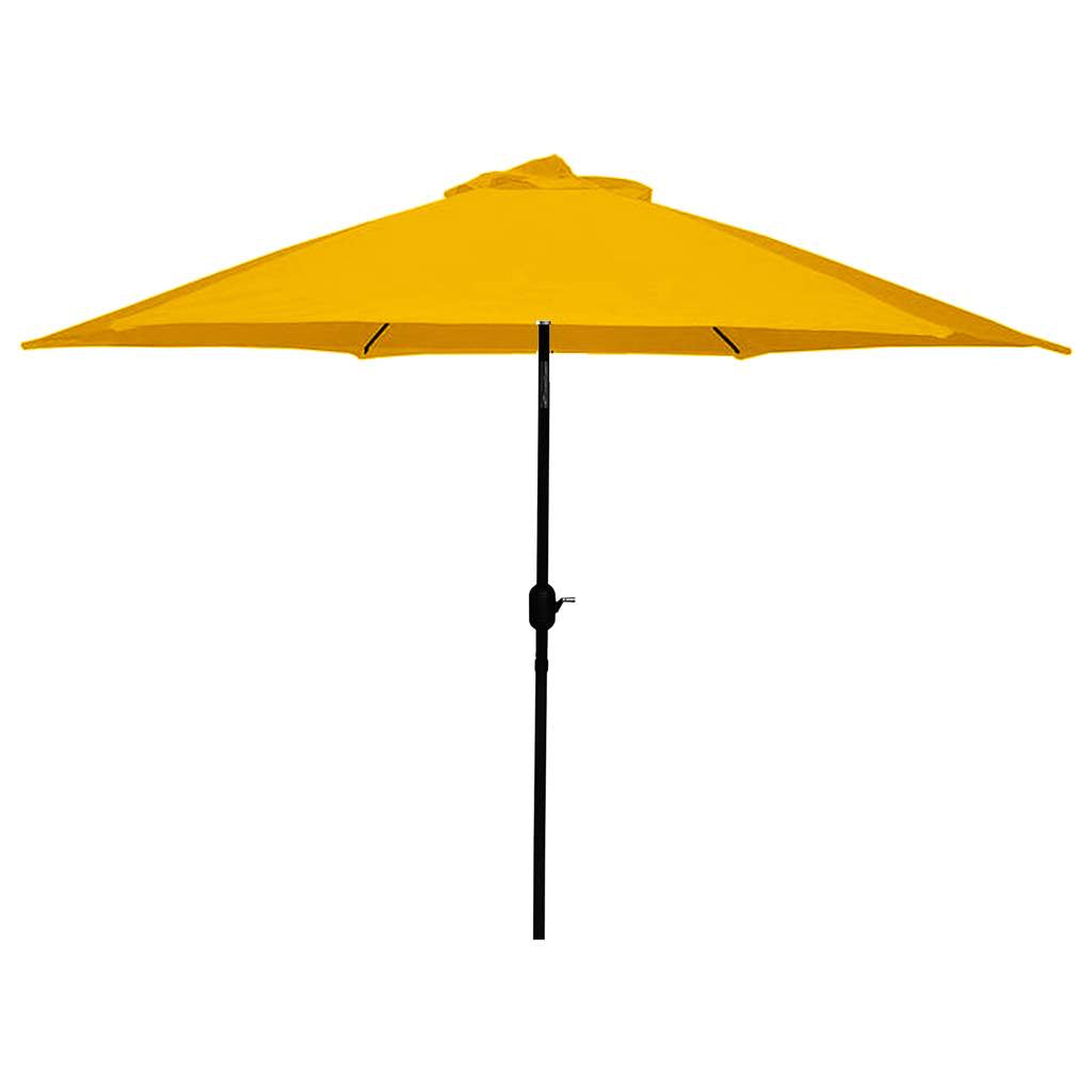 Umbrella, 9ft, Crank, Marigold - Floral Acres Greenhouse & Garden Centre