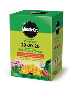 Miracle Gro, Plant Food 20-20-20, 680g - Floral Acres Greenhouse & Garden Centre