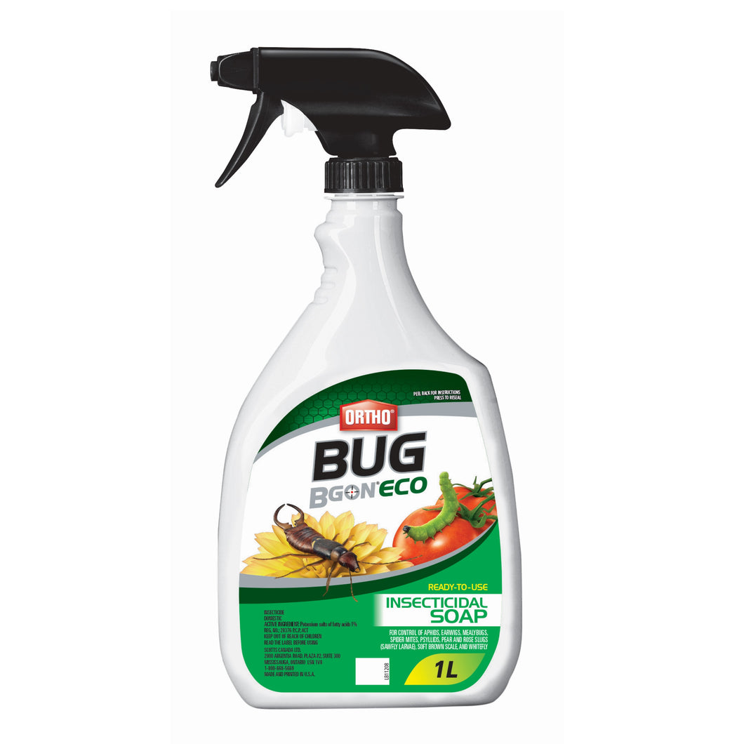 Ortho, Bug B Gon, Insecticidal Soap, RTU, 1L - Floral Acres Greenhouse & Garden Centre