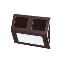 Load image into Gallery viewer, Solar Powered Step Lights, Bronze, Set of 4 - Floral Acres Greenhouse &amp; Garden Centre
