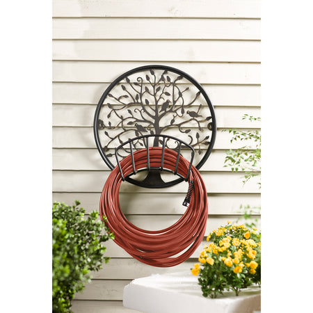 Metal Hose Hanger, Tree of Life - Floral Acres Greenhouse & Garden Centre