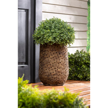Load image into Gallery viewer, Planter, Recycled Acacia Wood, Dark, Large - Floral Acres Greenhouse &amp; Garden Centre

