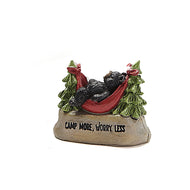Camping Critter Figurine with Sentiment, 8 Asst