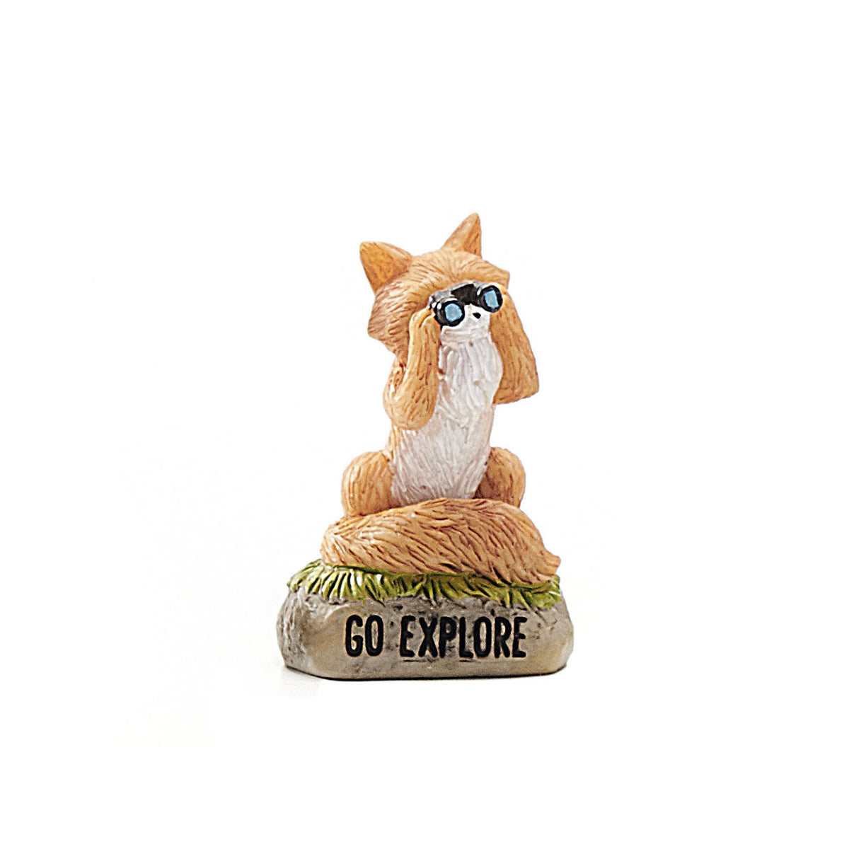 Camping Critter Figurine with Sentiment, 8 Asst