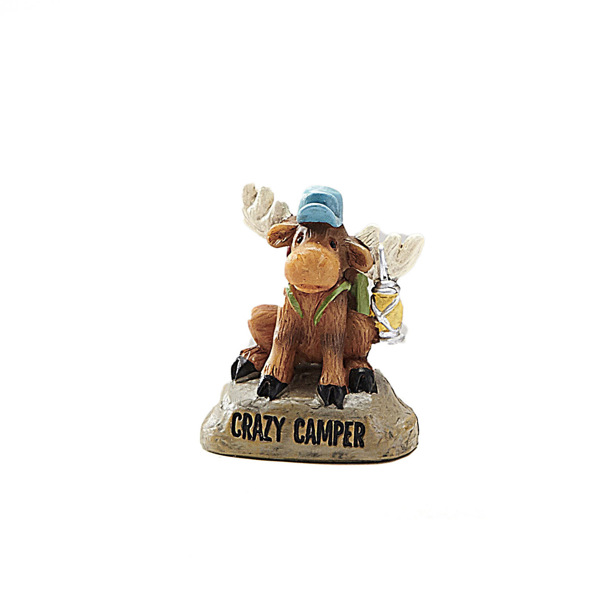 Camping Critter Figurine with Sentiment, 8 Asst