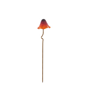 Garden Stake, Metal Mushroom, Small - Floral Acres Greenhouse & Garden Centre