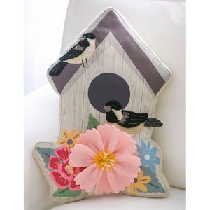 Pillow, Birdhouse Shaped - Floral Acres Greenhouse & Garden Centre