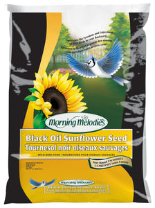 Morning Melodies Black Oil Sunflower Seed, 3.63kg - Floral Acres Greenhouse & Garden Centre