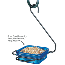 Load image into Gallery viewer, Snacks&#39;N&#39;Treats Single Dish Bird Feeder, Blue - Floral Acres Greenhouse &amp; Garden Centre
