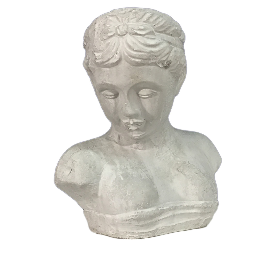 Planter, Cleopatra Bust Sculpture, Open Head