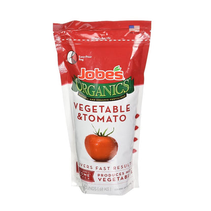 Jobe's Organic Veg & Tomato Fertilizer, 1.5lb - Floral Acres Greenhouse & Garden Centre