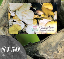 Load image into Gallery viewer, Physical Gift Card, $150.00 - Floral Acres Greenhouse &amp; Garden Centre

