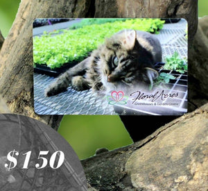 Physical Gift Card, $150.00 - Floral Acres Greenhouse & Garden Centre