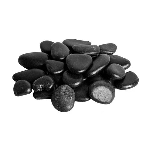 Decorative Stones, Black, 2lb Bag - Floral Acres Greenhouse & Garden Centre