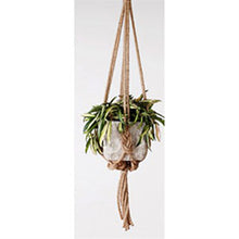 Load image into Gallery viewer, Plant Hanger, Natural Knotted Rope, 30in - Floral Acres Greenhouse &amp; Garden Centre
