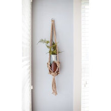 Load image into Gallery viewer, Plant Hanger, Natural Knotted Rope, 36in

