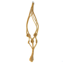 Load image into Gallery viewer, Plant Hanger, Natural Knotted Rope, 36in

