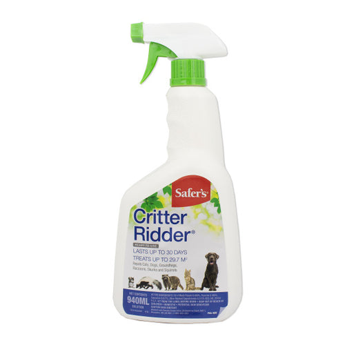 Critter Ridder Animal Repellent RTU Spray, 940mL - Floral Acres Greenhouse & Garden Centre