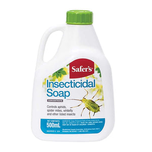 Safer's Insecticidal Soap, Concentrate, 500mL - Floral Acres Greenhouse & Garden Centre