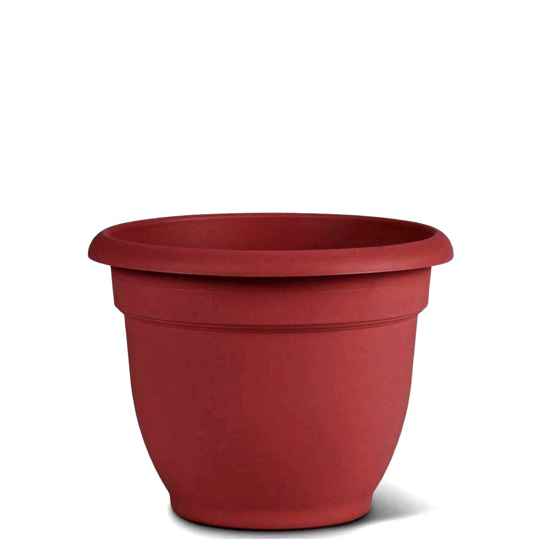 Planter, 6in, Ariana Self-Watering, Burnt Red
