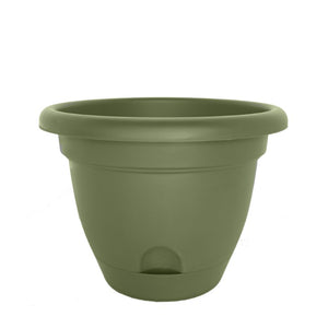 Planter, 8in, Lucca Self-Watering, Living Green - Floral Acres Greenhouse & Garden Centre