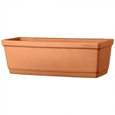 Planter, Balcony Box, 42cm, Terracotta - Floral Acres Greenhouse & Garden Centre