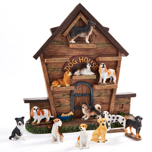 Polystone Mini Dog Figurine, Assorted - Floral Acres Greenhouse & Garden Centre