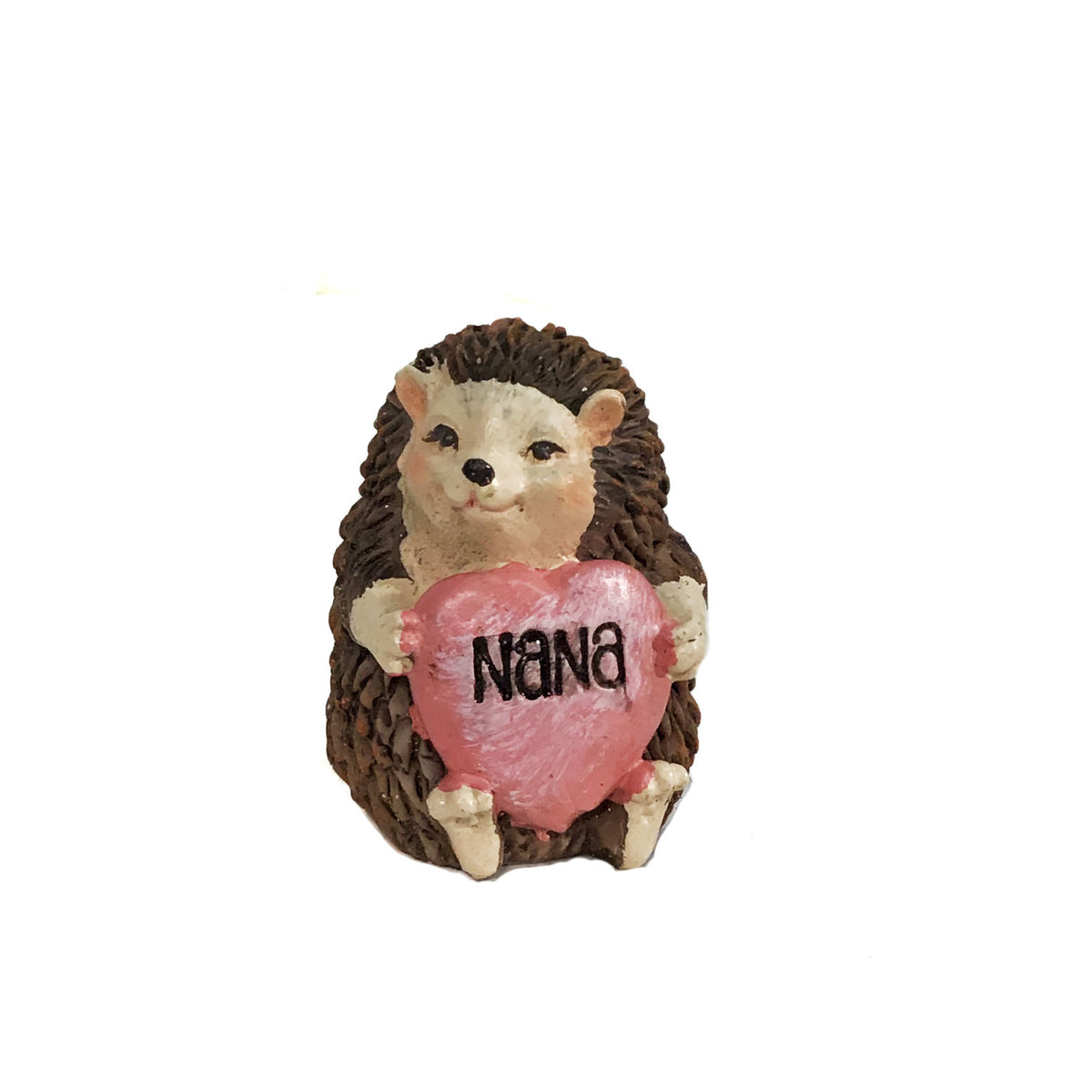 Polystone Mini Hedgehog Figurine, Assorted